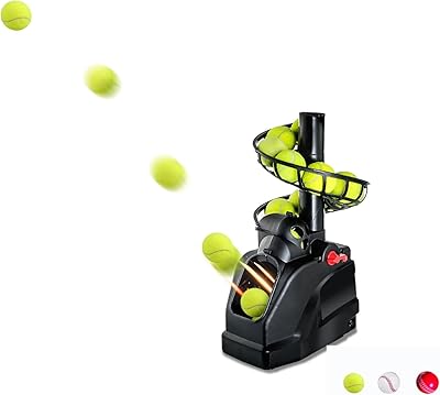 Machine à balles de tennis (jusqu'à 10 balles) entraîneur d'auto-entraînement équipement d'entraînement