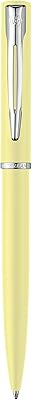 Stylo à bille waterman allure | finition jaune mat avec garniture chromée |