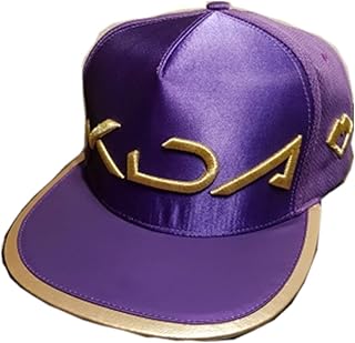 Pomutre kda akali chapeau cosplay casquette perruque femmes halloween casquettes de baseball (chapeau)