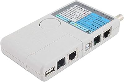 Dispositif de vérification de fil réseau 4 en 1 avec ports filaires rj45