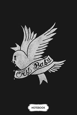 Cry baby lil peep stone heart b30766 carnet : 6 x 9 120