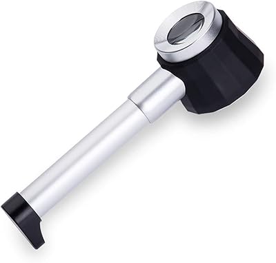 Lupe avec 3 lumières led grossissement 20x loupe de lecture spécialisée pour personnes