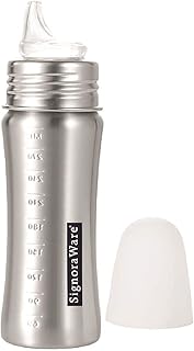 Biberon signoware bubble 304 en acier inoxydable (avec 1 supplémentaire), lot de 1