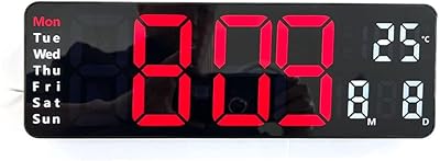 Crony 6629 horloge électronique led réveil télécommande numérique horloge murale électronique affichage température semaine et calendrier. Faites des économies avec Diaytar, le leader du e-commerce discount au Sénégal