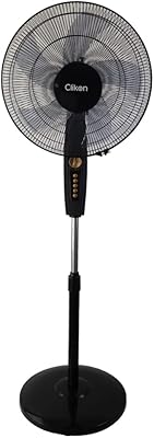Cliquez sur un ventilateur électrique sur pied de 16 pouces avec grille
