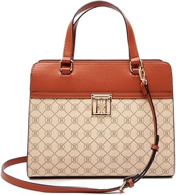 Sac fourre-tout monogramme uu41098 pour femme avec sangle amovible et doubles poignées, taille