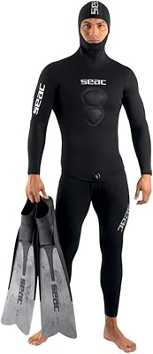 Combinaison freedom en néoprène 3,5 mm seac royal pour hommes, gilet long à