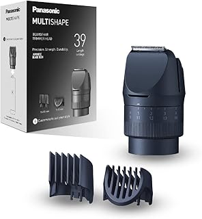 Panasonic multi shape standard personal grooming system er-ctn1, tondeuse à barbe et tête