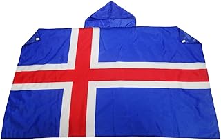 Flag drapeau islande 150 x 90 cm cape drapeau