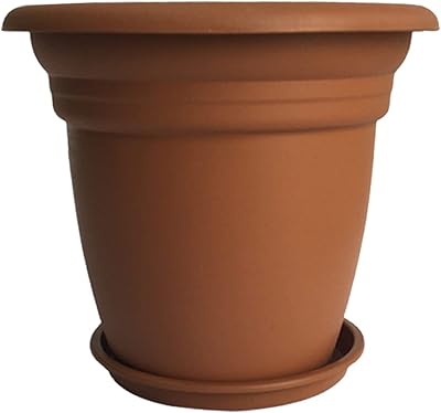 Bol en plastique ideal term, 24 cm, 5 litres, couleur terre cuite