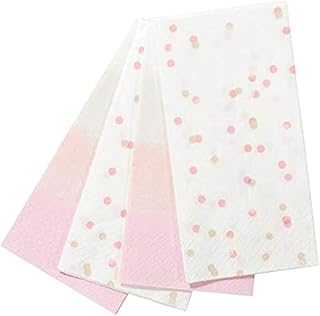 Serviettes en papier doubles take tables we heart, 20 pièces, rose