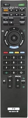 Télécommande de remplacement allimity rm-gd014 pour téléviseur lcd sony bravia kdl-60ex700