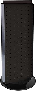 Azar 700508-blk comptoir pivotant noir 8"l x 20"h noir