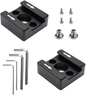 Adaptateur de montage pour griffe froide en 2 pièces de type chaussure standard