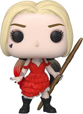 Funko pop movies : suicide squad - harley (robe endommagée), figurines d'action, 56016