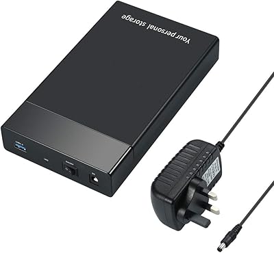 Boîtier de disque dur externe icam 6 gbit/s usb 3.0 vers sata iii