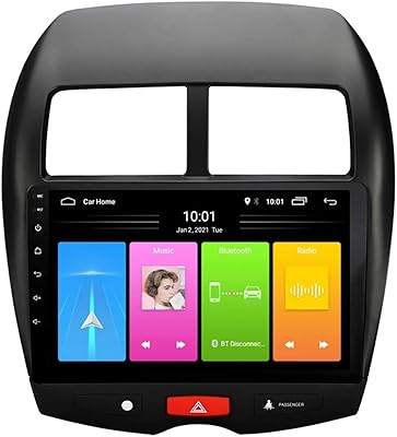 Écran tactile fabric® 10,1 pouces 2,5d ips hd avec système android 10 pour