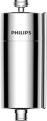 Filtre de douche adoucisseur d'eau philips à 3 étapes, filtration kdf à double