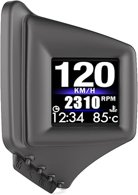 Écran d'affichage hud de voiture ecam compteur intelligent obd de haute précision