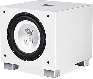 Caisson de basses real acoustics t/9x, haut-parleur frontal 10", port arham sans fil