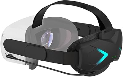 Sangle de tête rvb avec batterie de secours de 5 000 mah