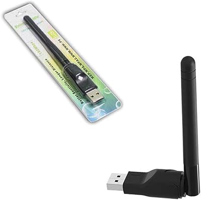Carte réseau sans fil ralink rt5370 802.11 b/g/n 150mbps usb 2.0 avec antenne