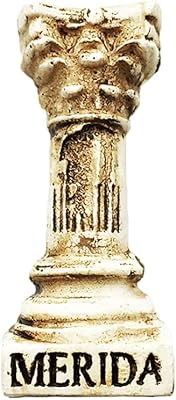 Aimant de réfrigérateur pilier 3d merida mexique, cadeau souvenir, décoration de maison