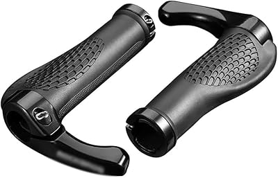 Poignées de guidon de vélo, poignées de vtt antidérapantes en caoutchouc, une paire