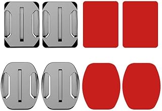 Kit de montage de casque plat et incurvé soldottm 4 pièces avec autocollant