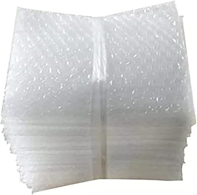 25 pièces gmqg petits sacs d'emballage à bulles transparents, petits sacs à bulles
