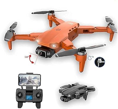 Drone quadrirotor avec caméra 4k d'imagerie thermique vidéo cardan à 3 axes temps