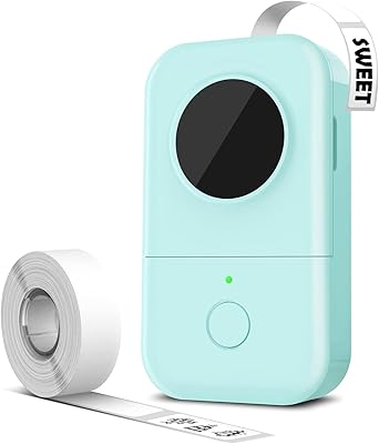 Vomimo d30 mini imprimante d'étiquettes sans fil bluetooth étiqueteuse thermique compatible avec ios