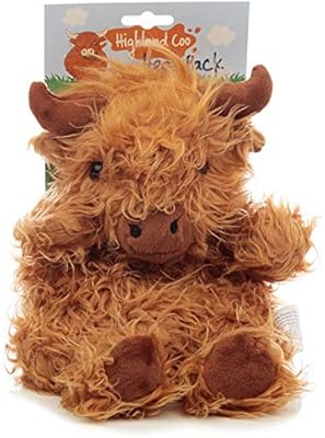 Bouillotte puckator, extérieur polyester/intérieur 100 % coton avec rembourrage en graines de blé