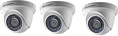Caméra de vidéosurveillance hikvision 2mp (1080p) ds-2ce5adot-irpf dôme de vision nocturne turbo hd