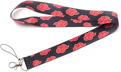 Anime source manga design porte-clés de la série naruto red cloud