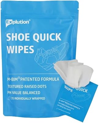 Lingettes pour baskets shoclean high point formule végétalienne ph équilibré lingettes
