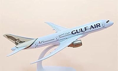 Modèle d'avion en alliage 1: 400 du modèle d'avion statique gulf b787 pour