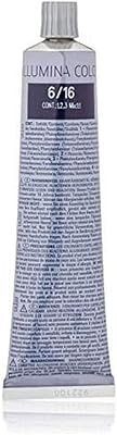 Wella illumina color 6/16 bit wellin c, 6/16 dunkelblond/violet 60ml