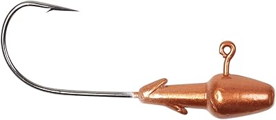 Lunkerhunt gamefish darter jig taille 4 0 1 2 oz orange métallisé