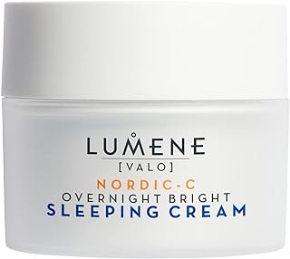 Crème de nuit lumin nordic c night - crème éclaircissante pour la peau