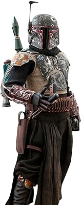 Figurine boba fett hot toys à l'échelle 1:6 le mandalorien