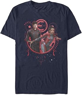 Marvel unisex the eternals t-shirt bio à manches courtes druig et makkari