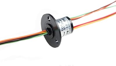 Comedox 12,5mm 300rpm 6 fils circuitsx2a capsule électrique bague collectante pour la surveillance