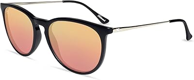 Lunettes de soleil polarisées mary janes, protection uv400 complète
