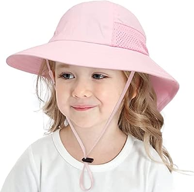 Chapeau de soleil pour enfants pour garçons et filles, protection uv upf 50+