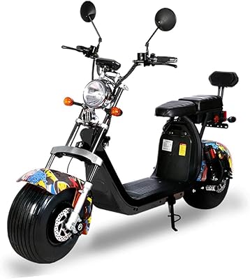 Crony g-028 1500w harley moto électrique double siège avec double batterie