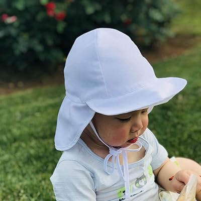 Chapeau de soleil bébé upf 50+, chapeau de plage d'été réglable avec protection
