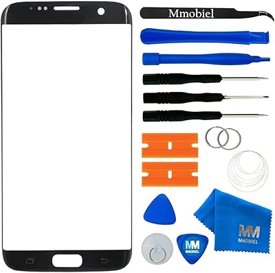 Protecteur d'écran avant en verre m-mobile compatible avec le kit d'outils pour écran