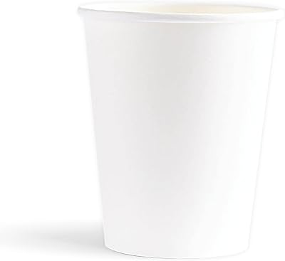 Gobelet en papier robuste à paroi simple de 8 oz entièrement