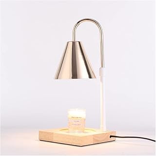 Lampe électrique chauffe-cire fondue d'aromathérapie, chauffe-bougie d'aromathérapie de type levage, lampe de table